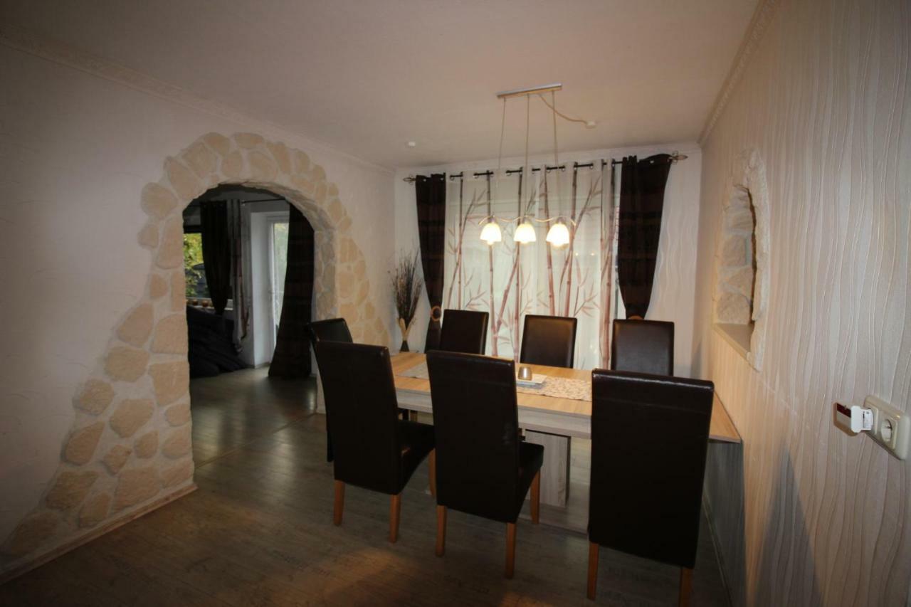 Haus Abbi, Ferienwohnung Mit Schwimmbad Hage Dış mekan fotoğraf